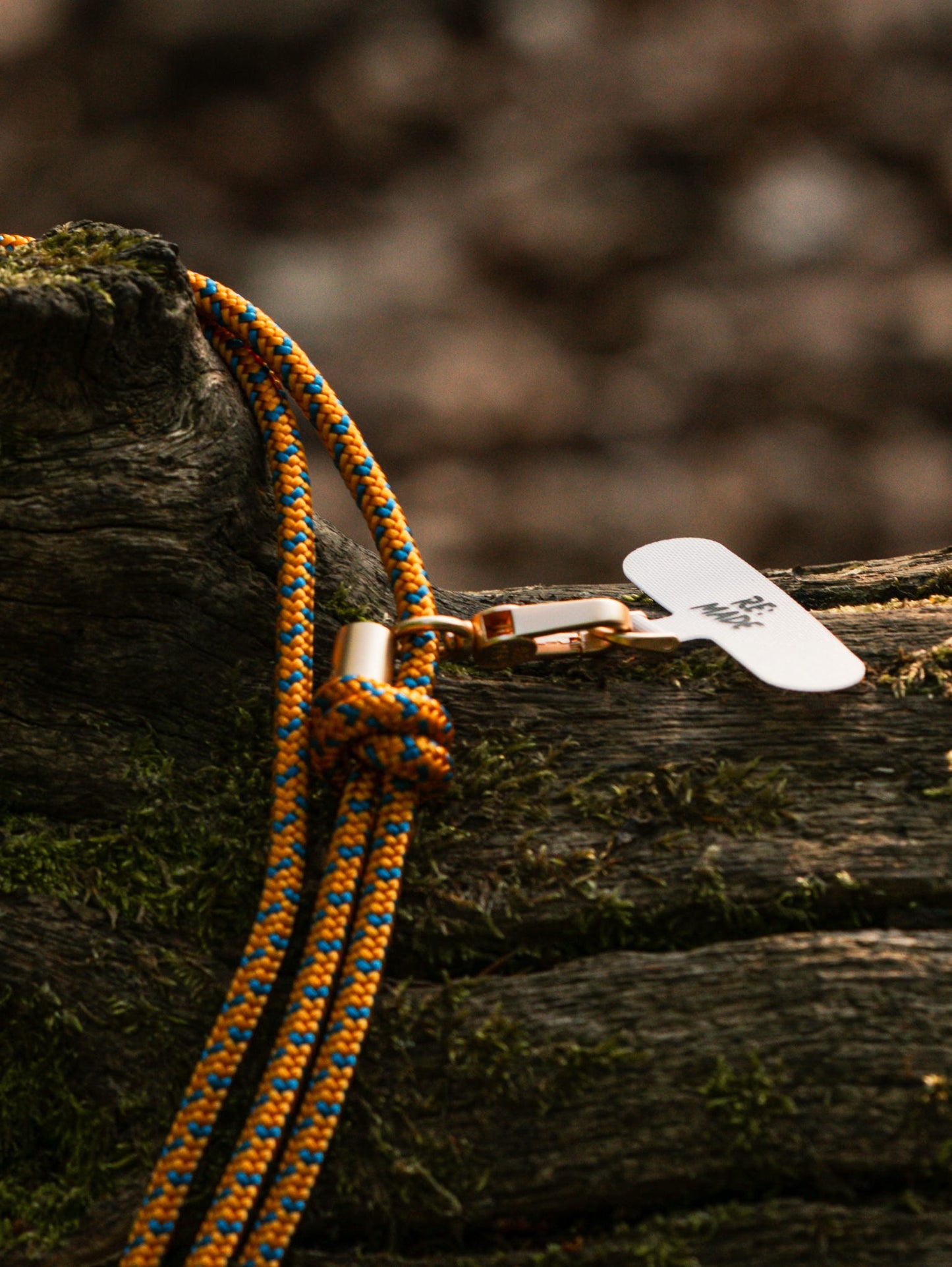 Re:Made Explorer Phone Sling, Edelrid® Climbing Cord | Scafell Pike Orange