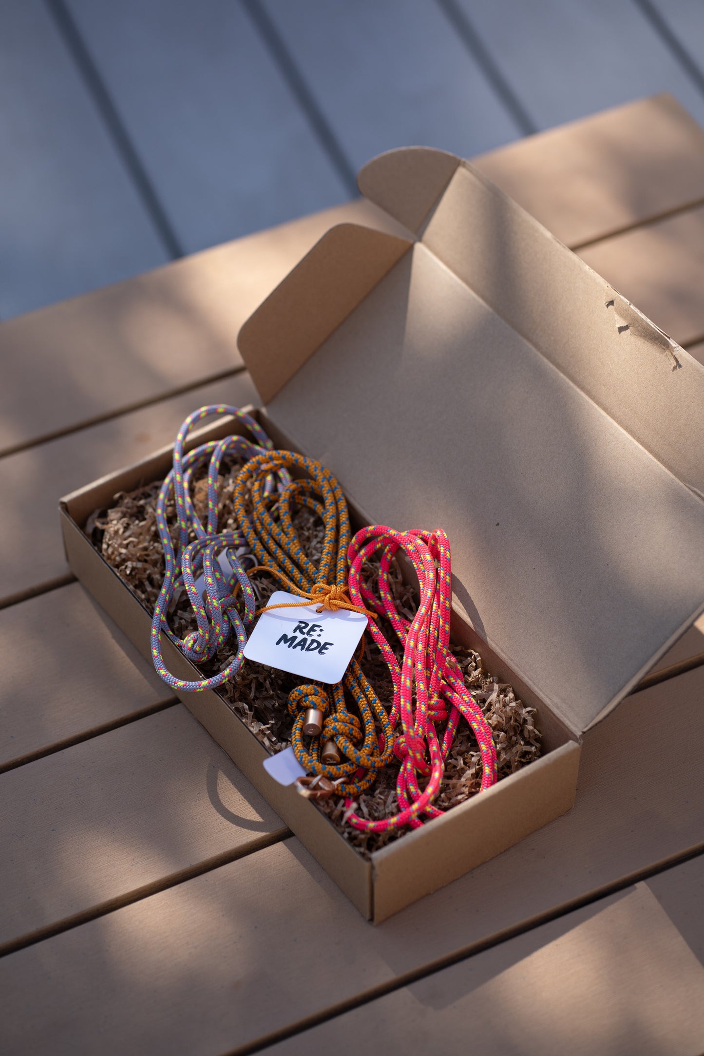 Re:Made Explorer Phone Sling, Edelrid® Climbing Cord | Scafell Pike Orange