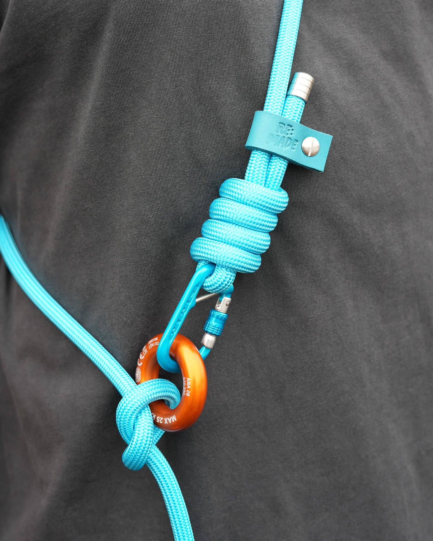 Glacier Blue, Tendon® Handsfree Climbing Rope Dog Lead