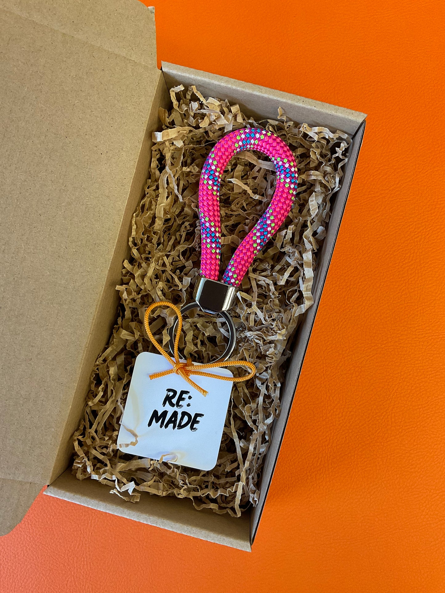 Re:Made Climbing Rope Keyring