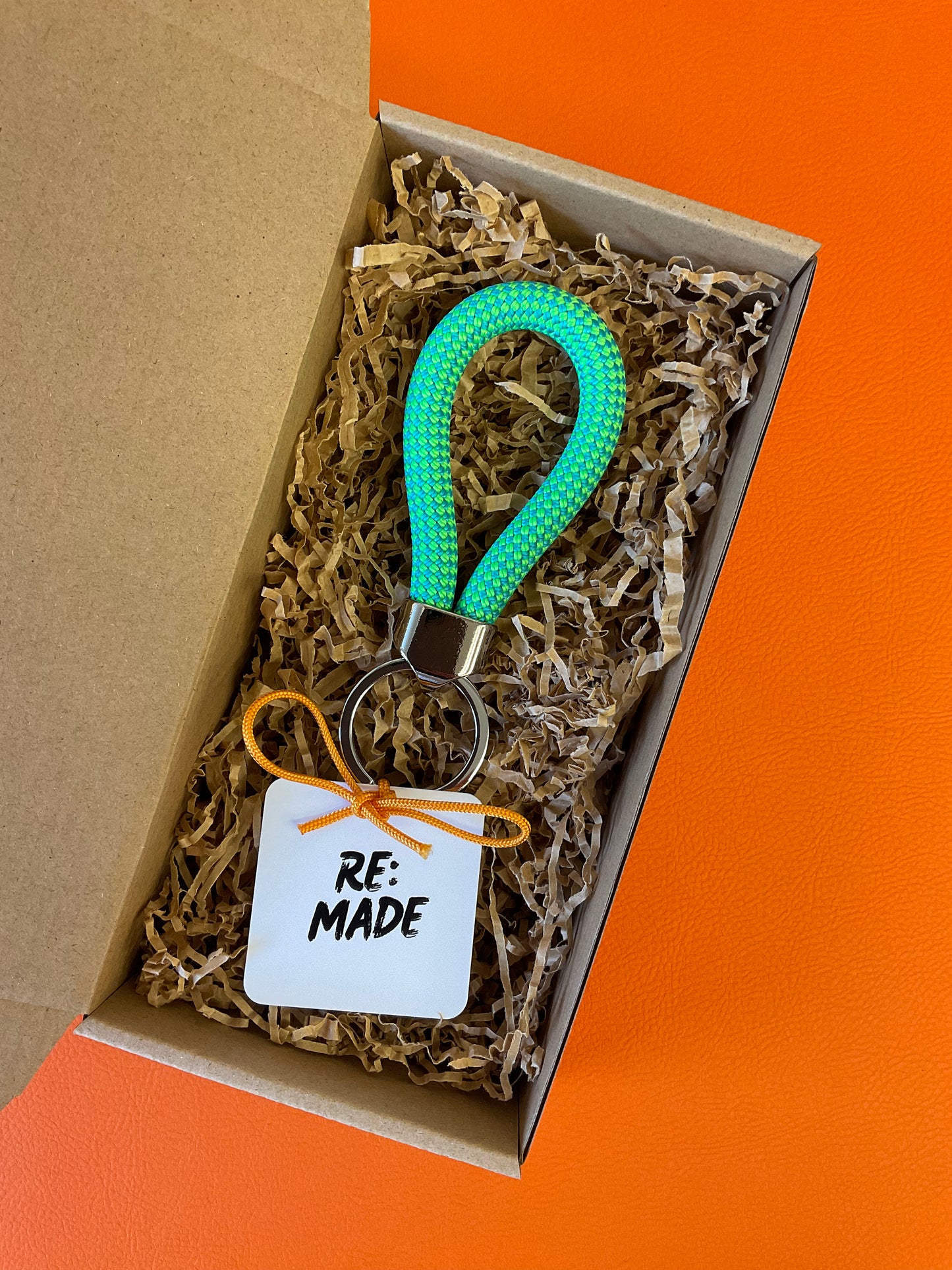 Re:Made Climbing Rope Keyring