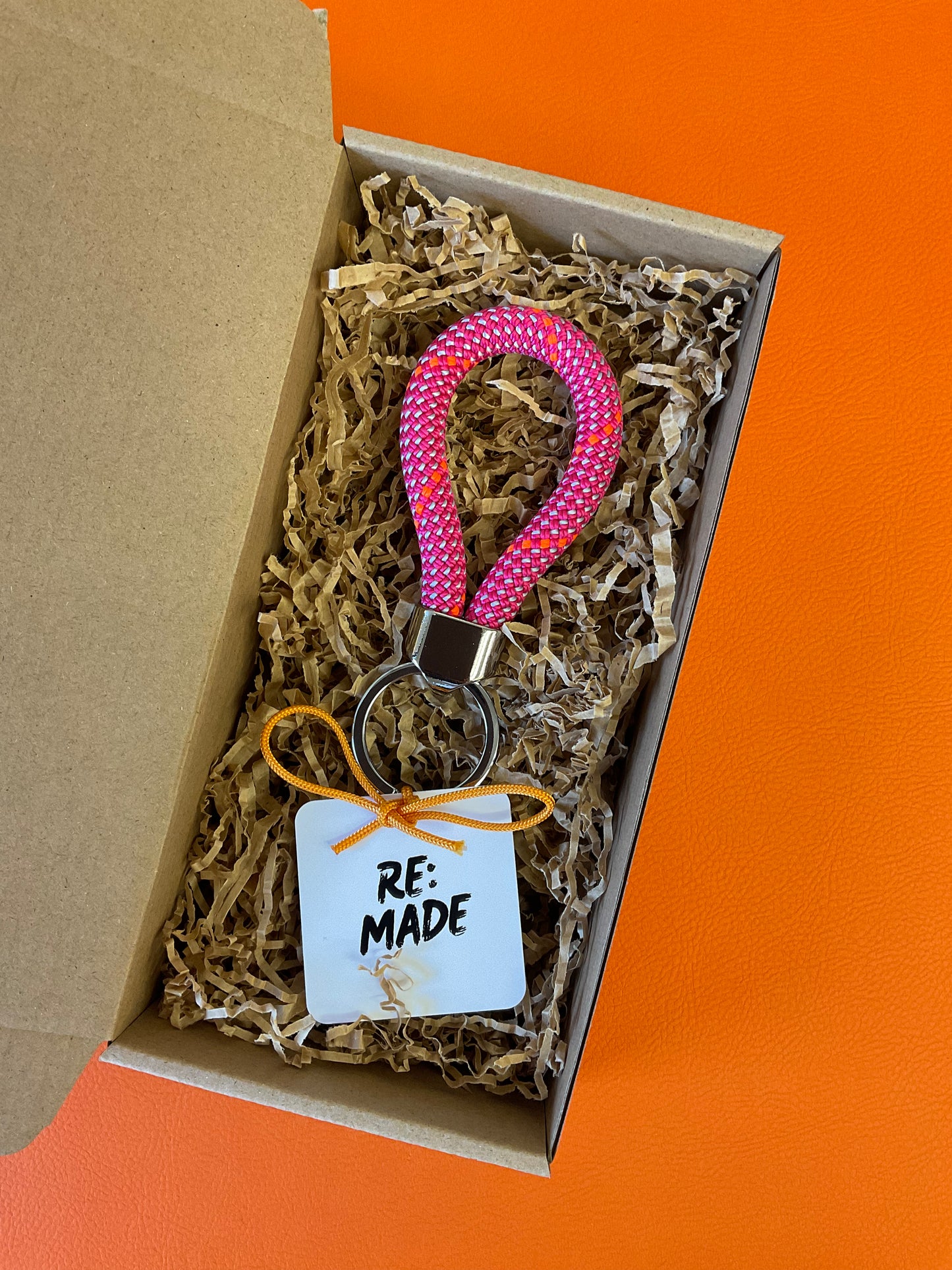 Re:Made Climbing Rope Keyring