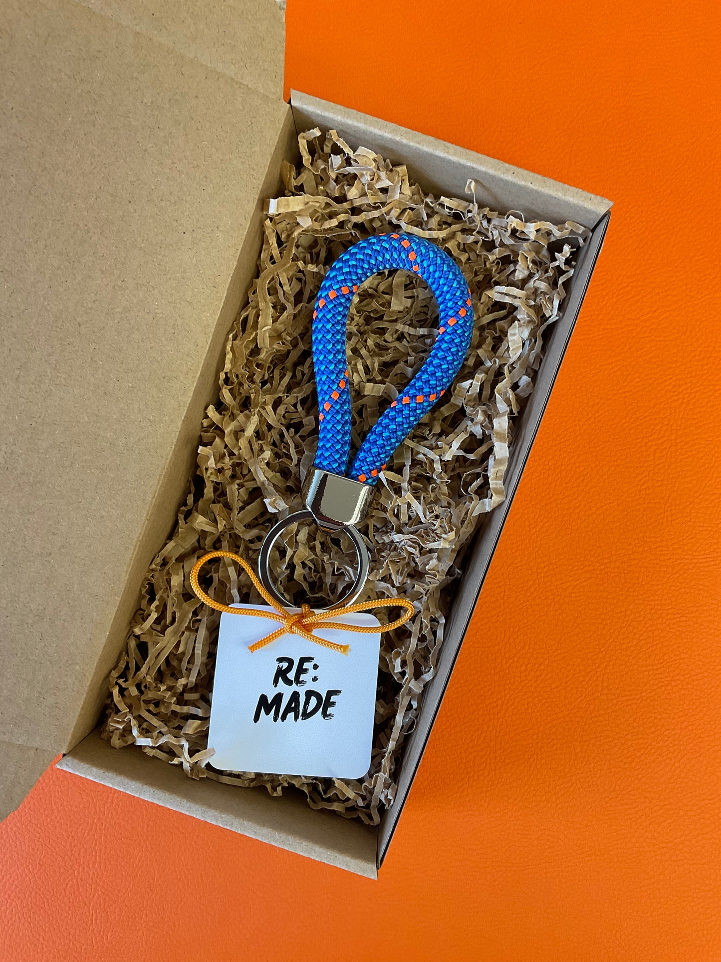 Re:Made Climbing Rope Keyring