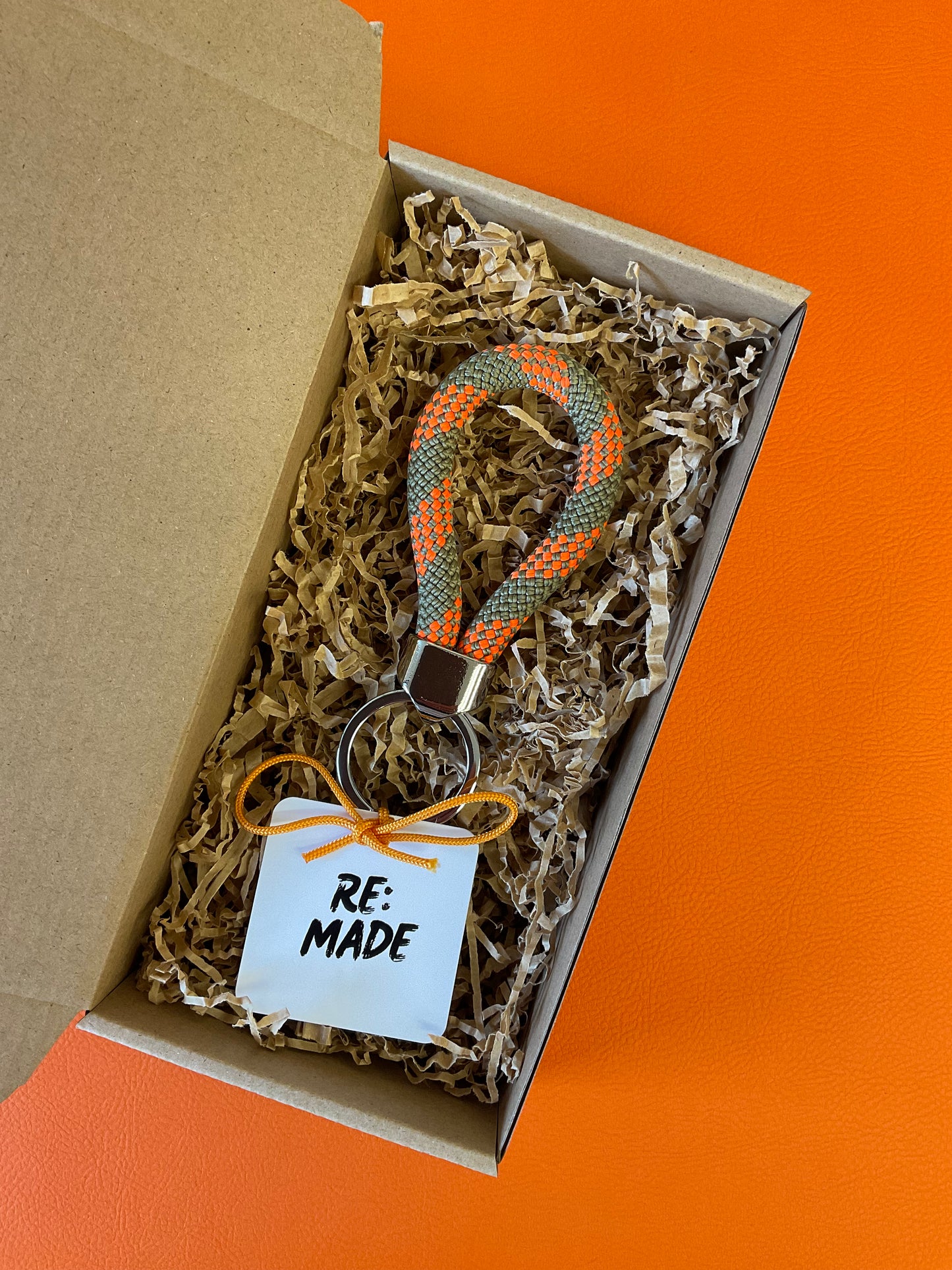 Re:Made Climbing Rope Keyring