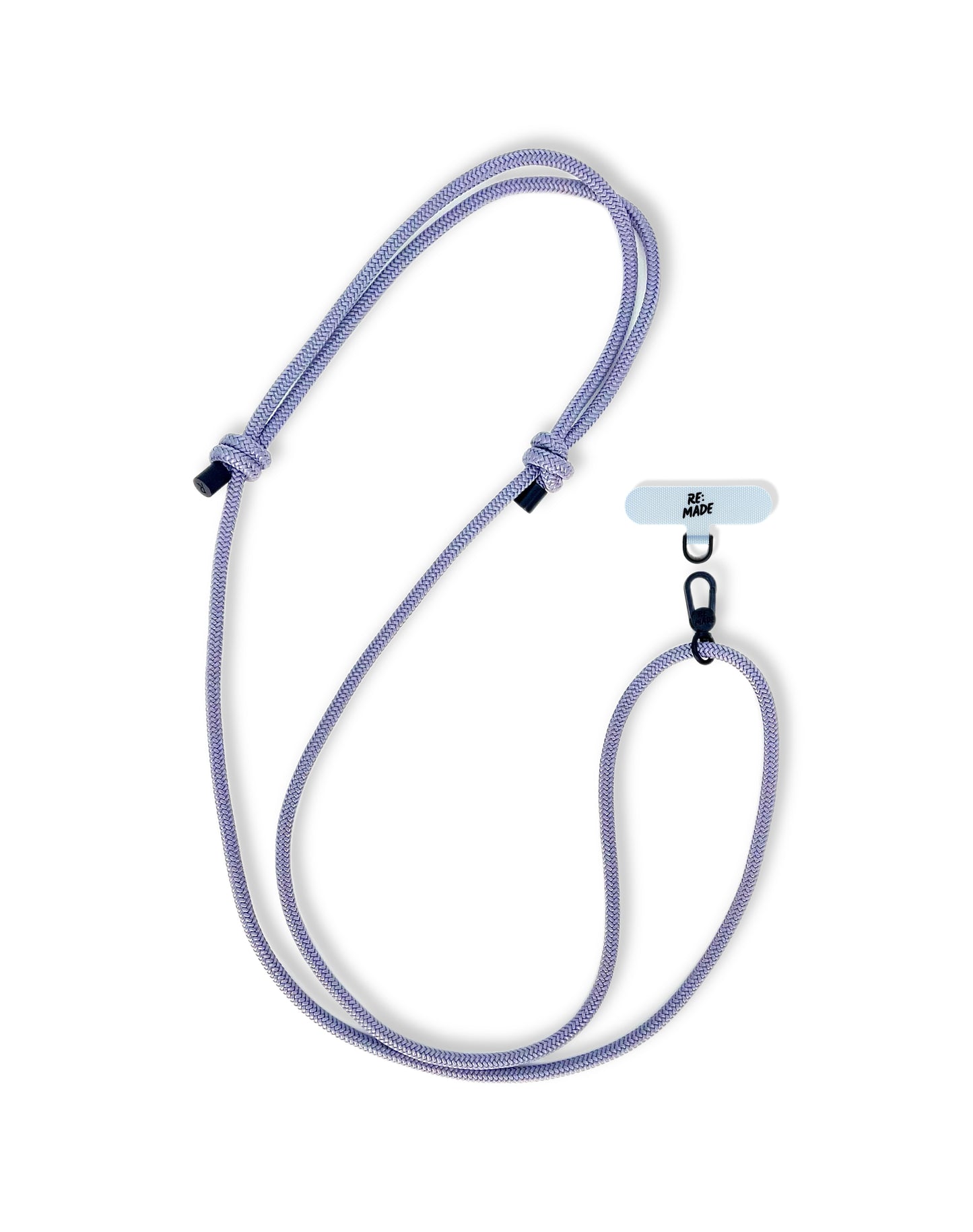 Re:Made Explorer Phone Sling, Edelweiss® Climbing Cord | Lilac & Black