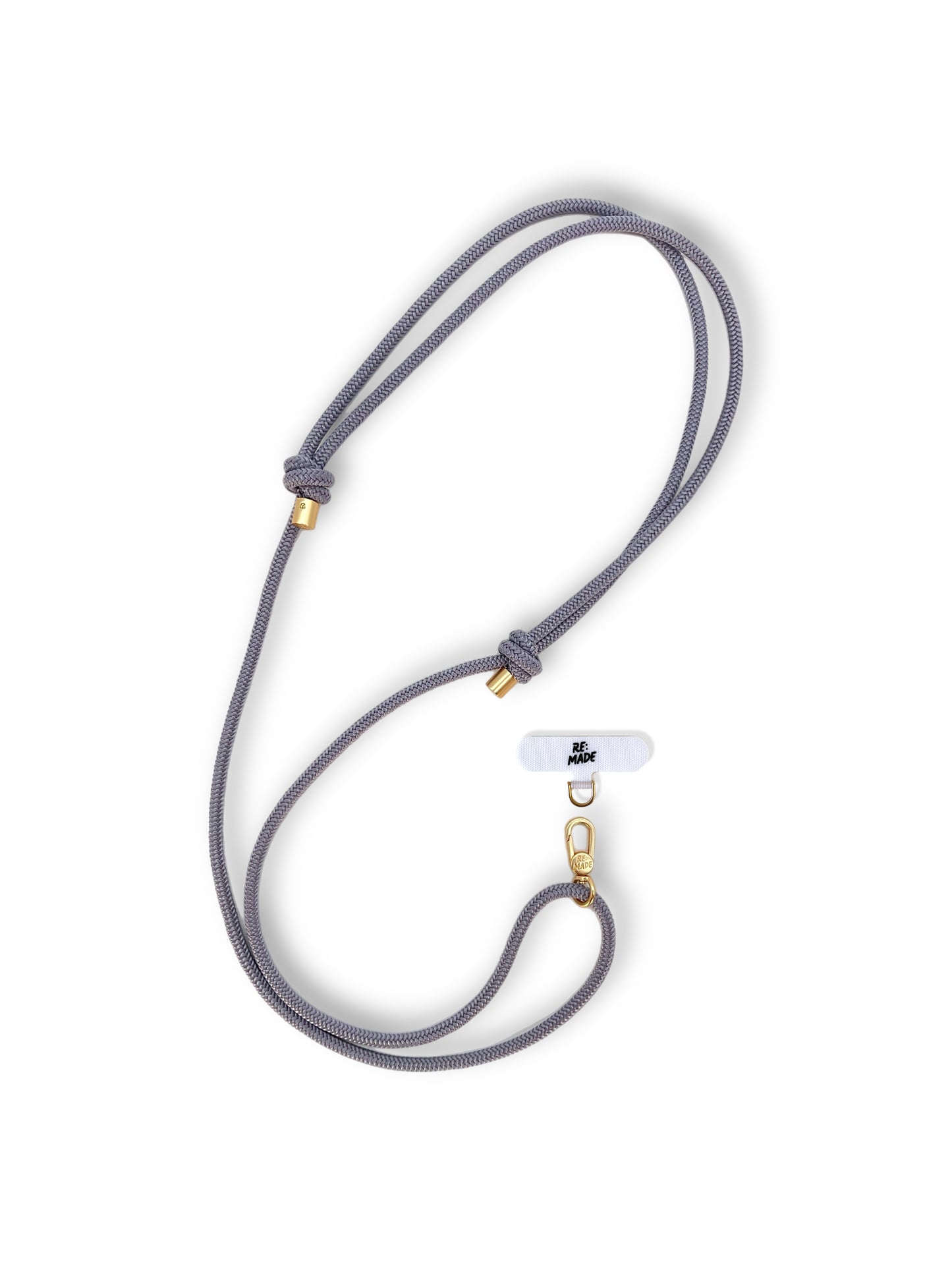 Re:Made Explorer Phone Sling, Edelweiss® Climbing Cord | Lilac & Gold