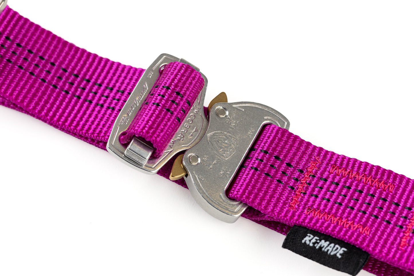 Summit V2 Dog Collar, Beal® Climbing Webbing | Pink