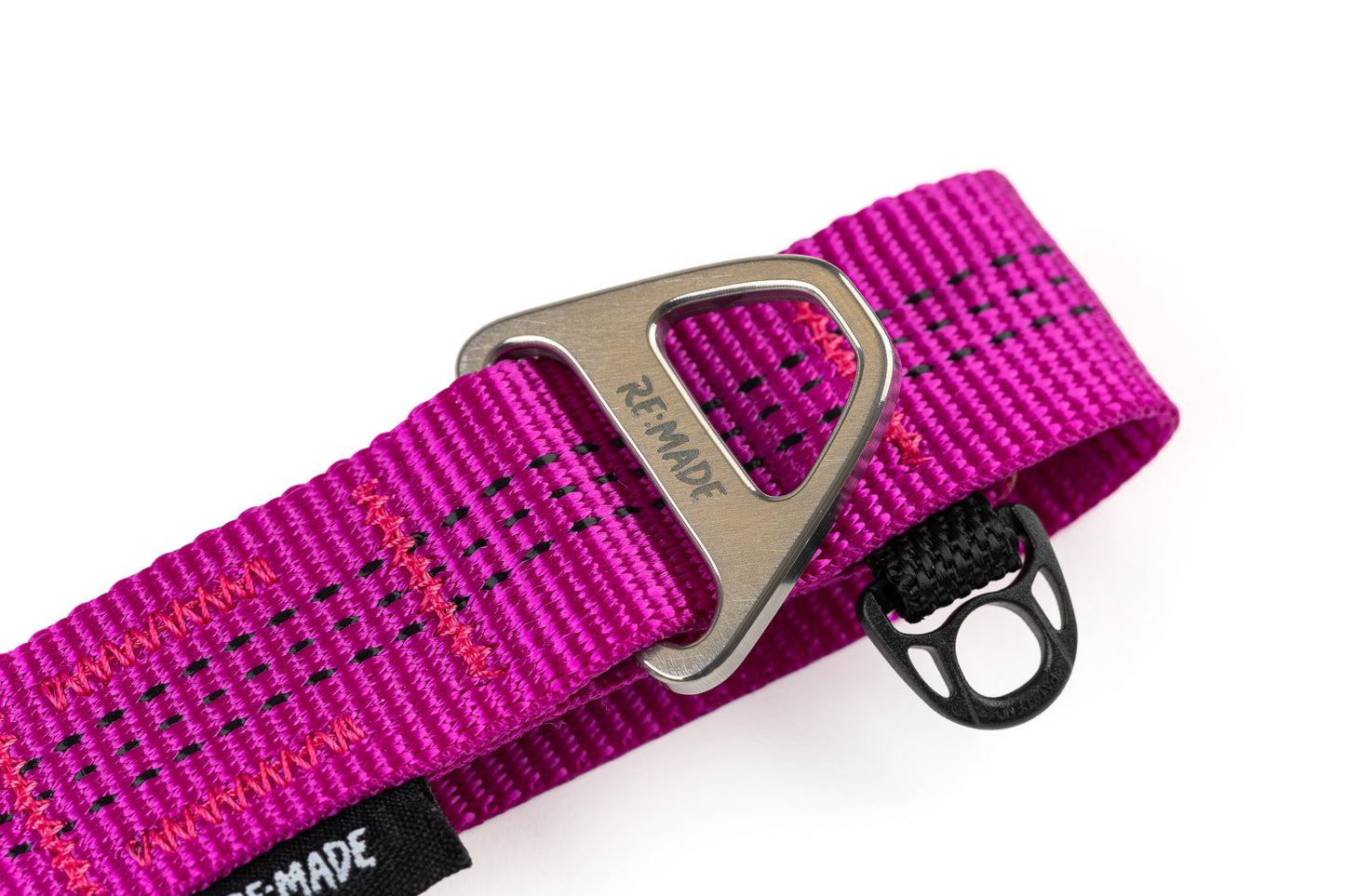 Summit V2 Dog Collar, Beal® Climbing Webbing | Pink