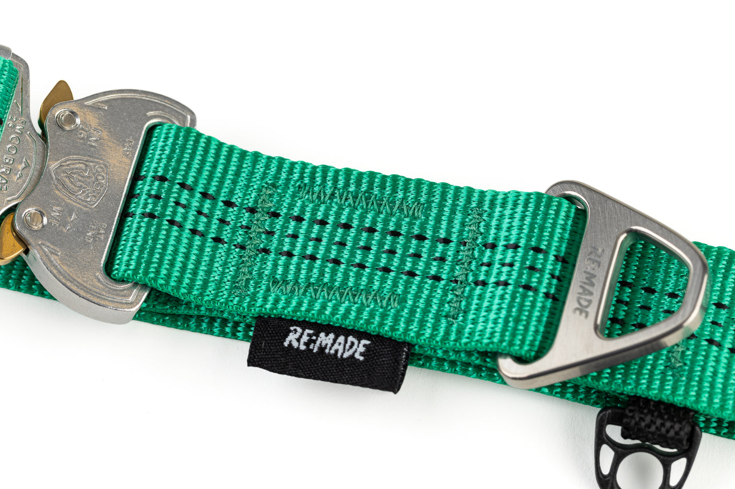 Summit V2 Dog Collar, Beal® Climbing Webbing | Green