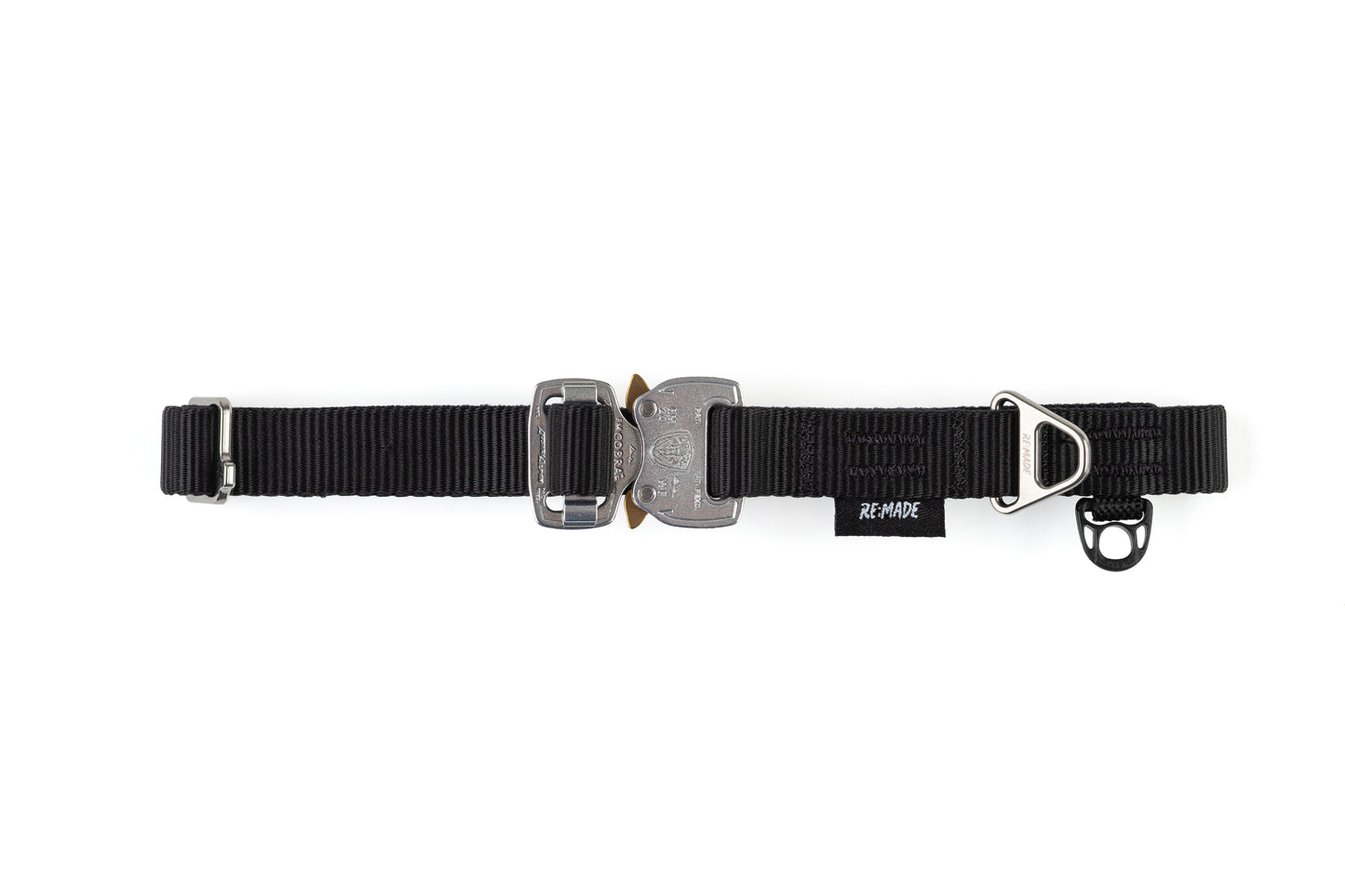 Summit Slim Dog Collar, Beal® Climbing Webbing | Black