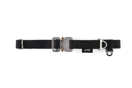 Summit Slim Dog Collar, Beal® Climbing Webbing | Black