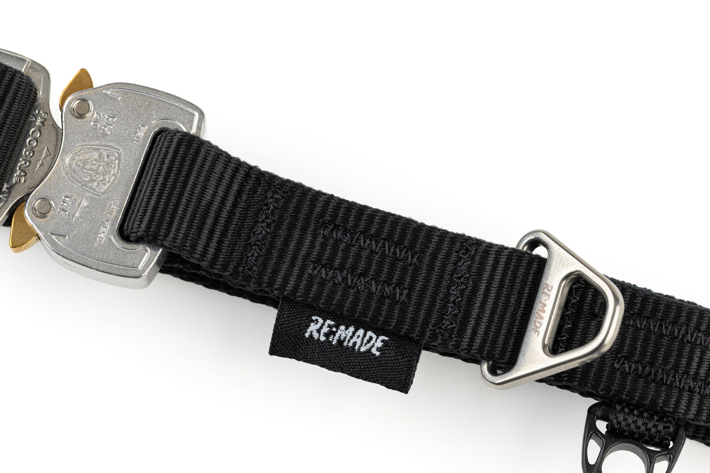 Summit Slim Dog Collar, Beal® Climbing Webbing | Black