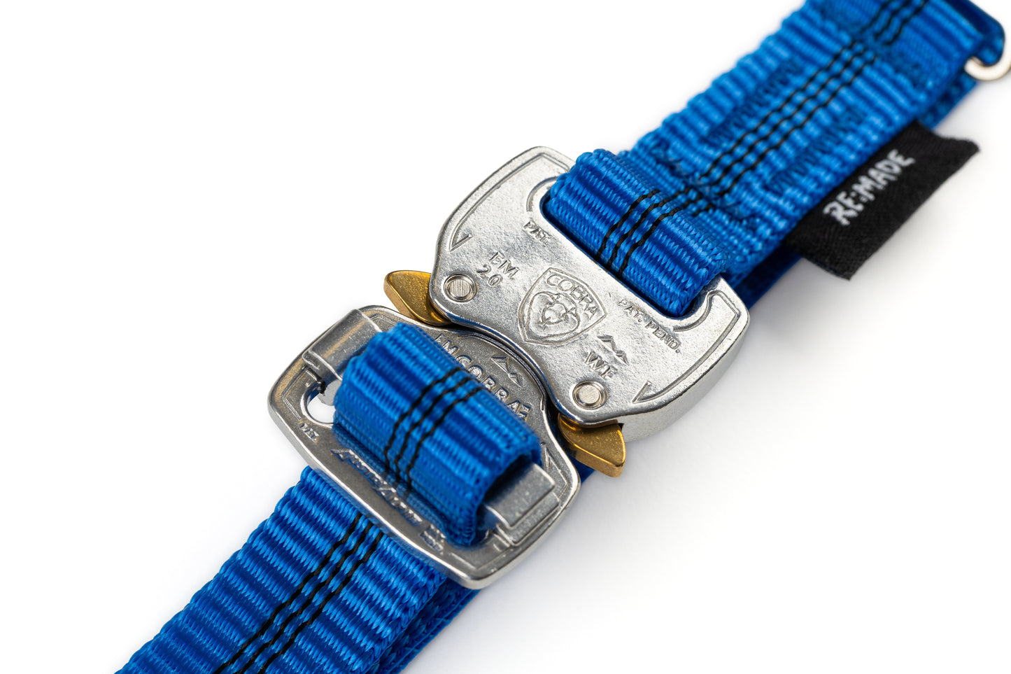 Summit Slim Dog Collar, Beal® Climbing Webbing | Blue