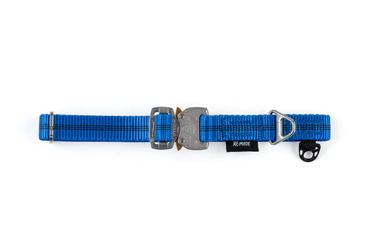 Summit Slim Dog Collar, Beal® Climbing Webbing | Blue