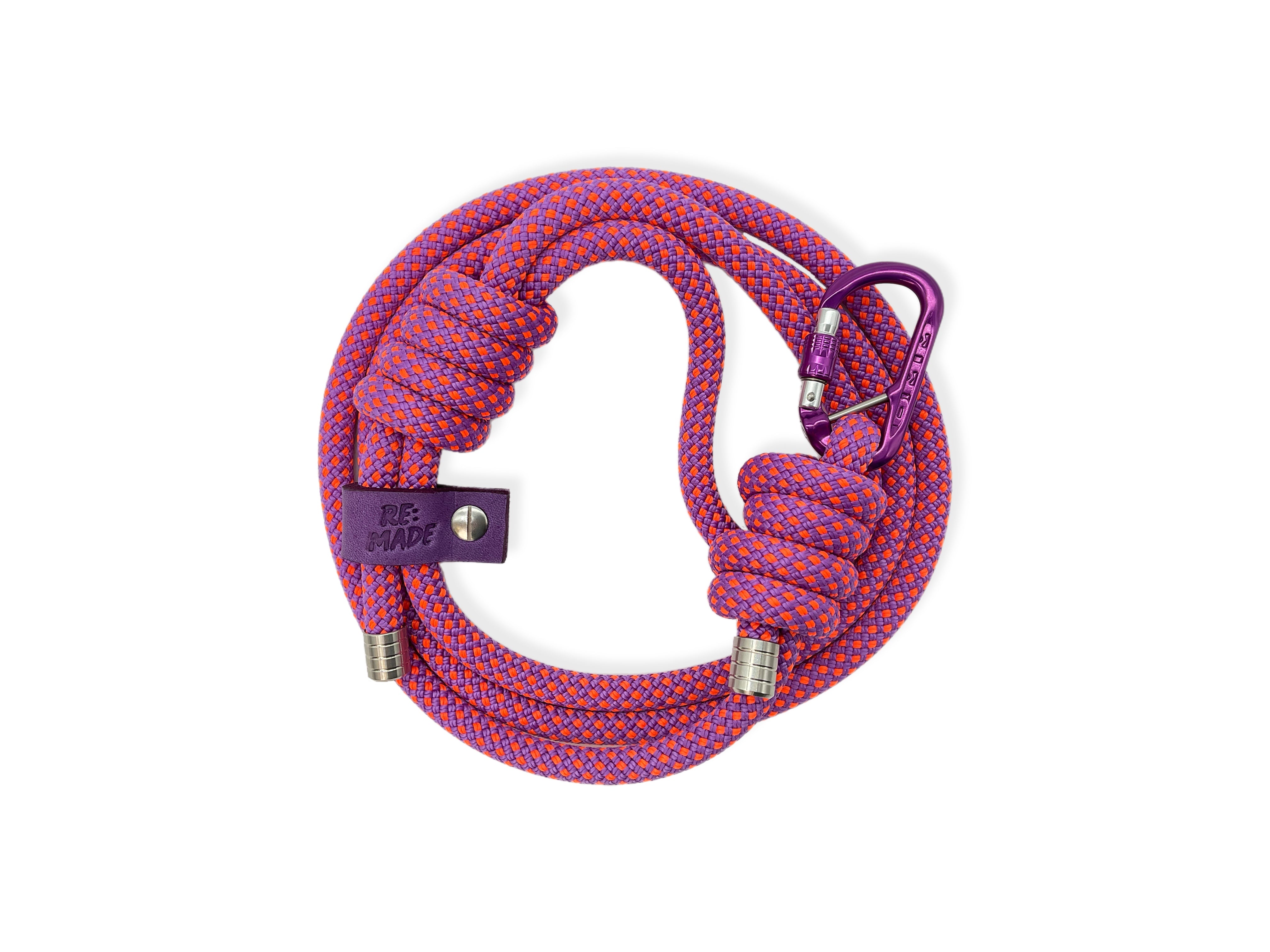 Re:Made Vesper Pink, Climbing Rope Dog Lead - Re:Made
