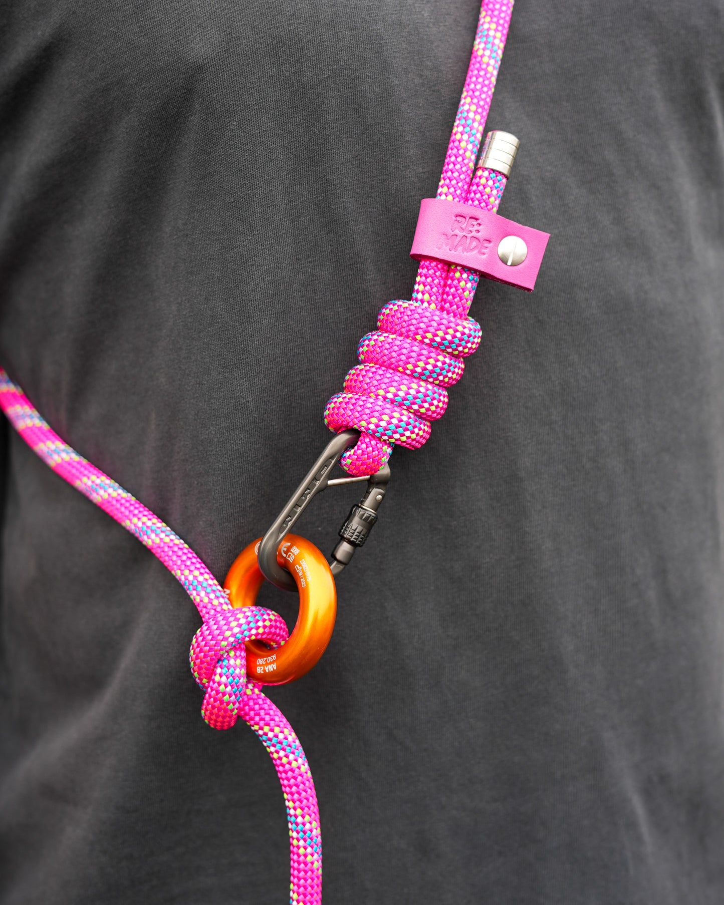 Stargazer Pink, Beal® Handsfree Climbing Rope Dog Lead