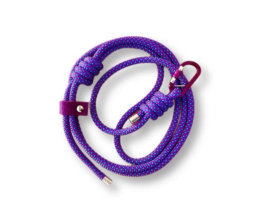 Nebula Purple, Beal® Climbing Rope Dog Lead