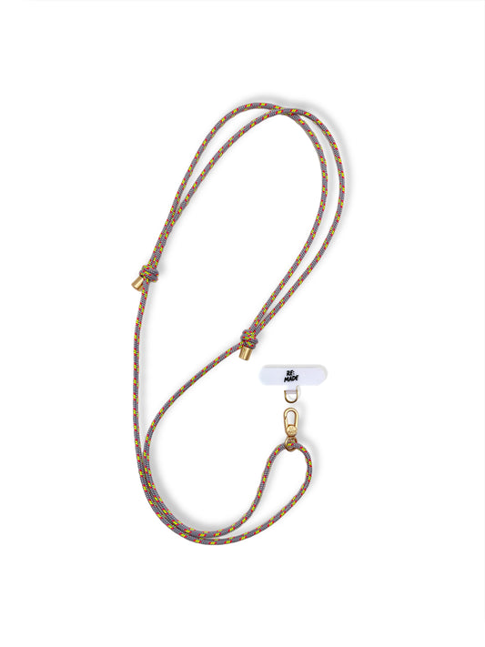 Re:Made Explorer Phone Sling, Beal® Climbing Cord | Helvellyn Lilac