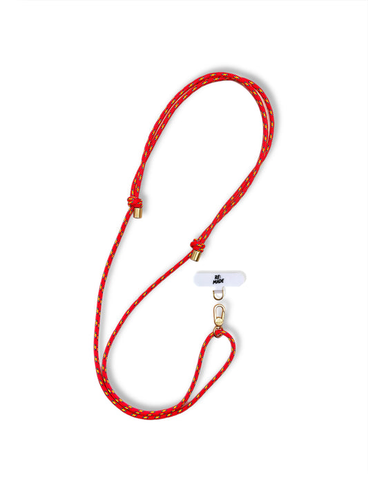 Re:Made Explorer Phone Sling, Beal® Climbing Cord | Catbells Pink