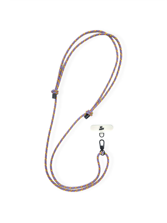 Re:Made Explorer Phone Sling, Beal® Climbing Cord | Helvellyn Lilac