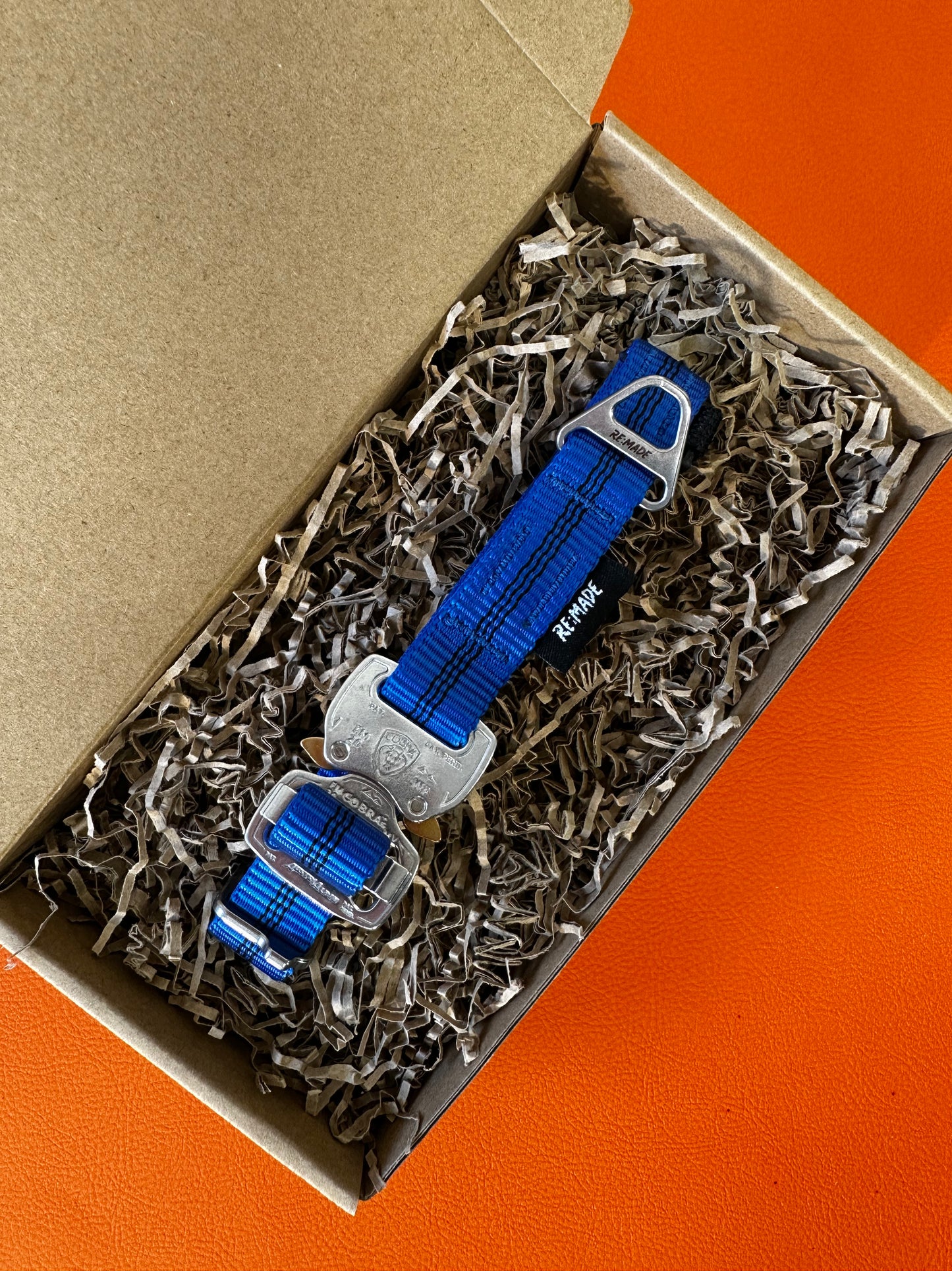 Summit Slim Dog Collar, Blue | Pre-Order, Delivered by 22nd December