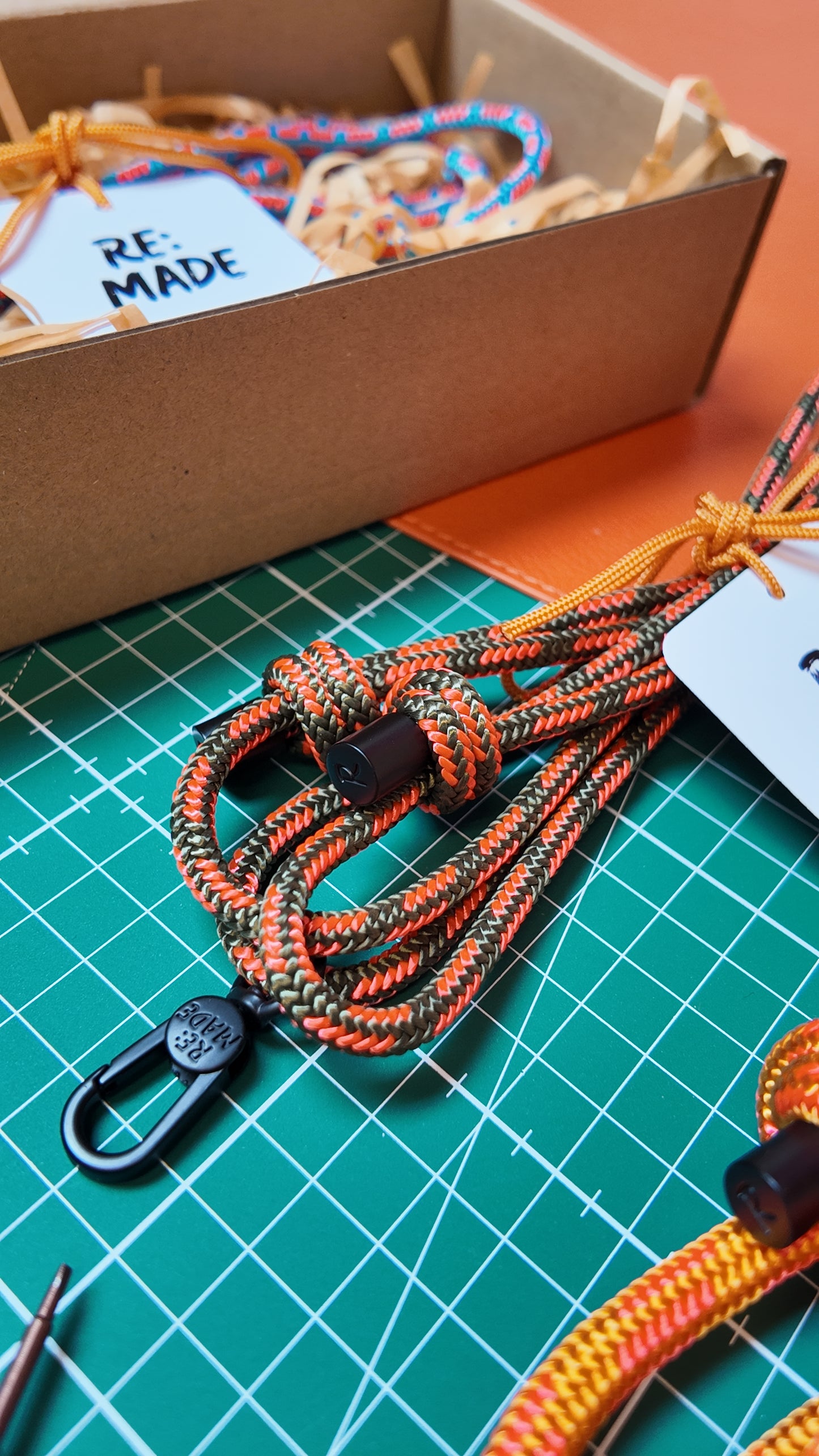     Re:Made best-selling crossbody phone lanyard for everyday carry and hiking