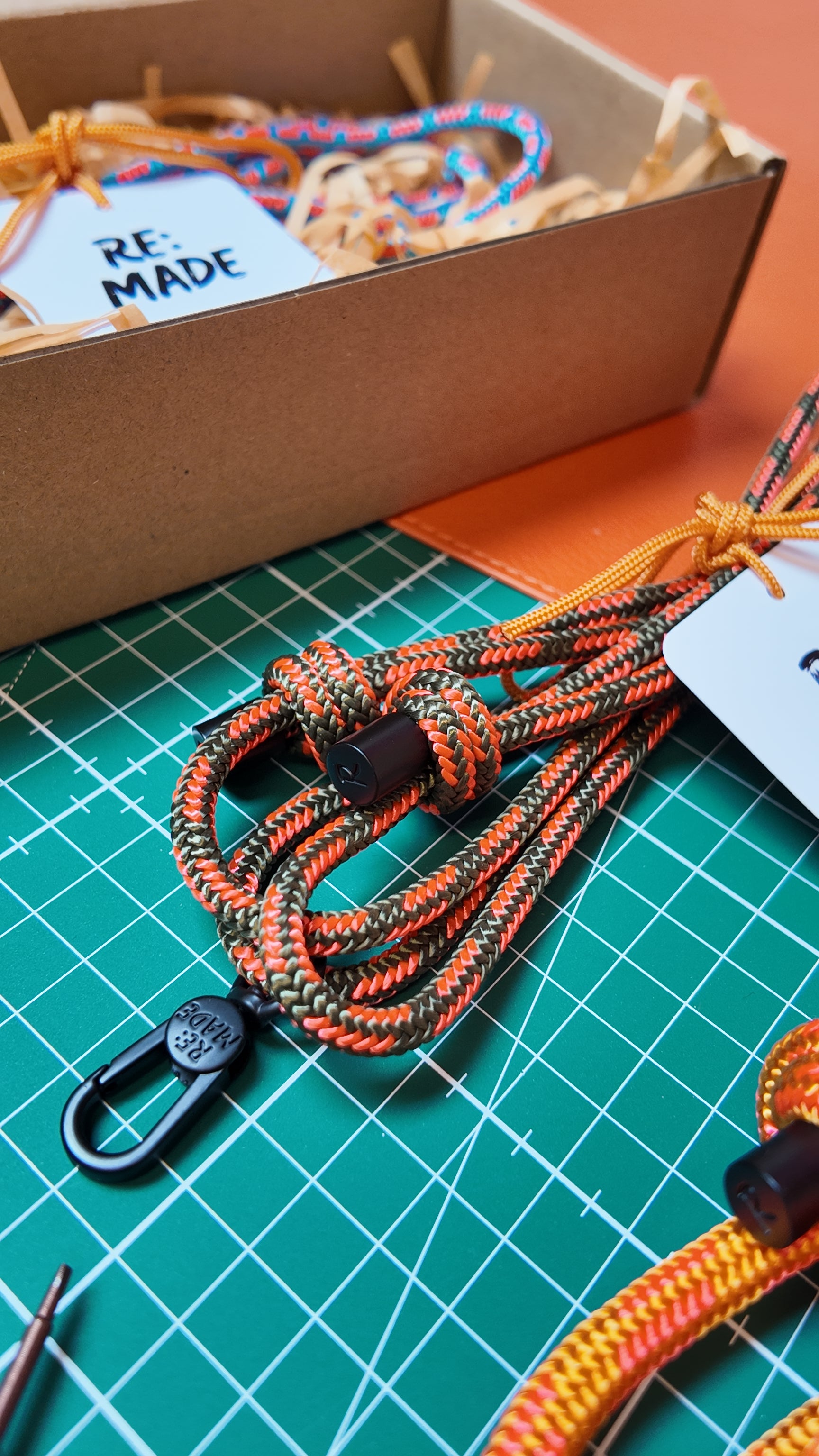     Re:Made best-selling crossbody phone lanyard for everyday carry and hiking