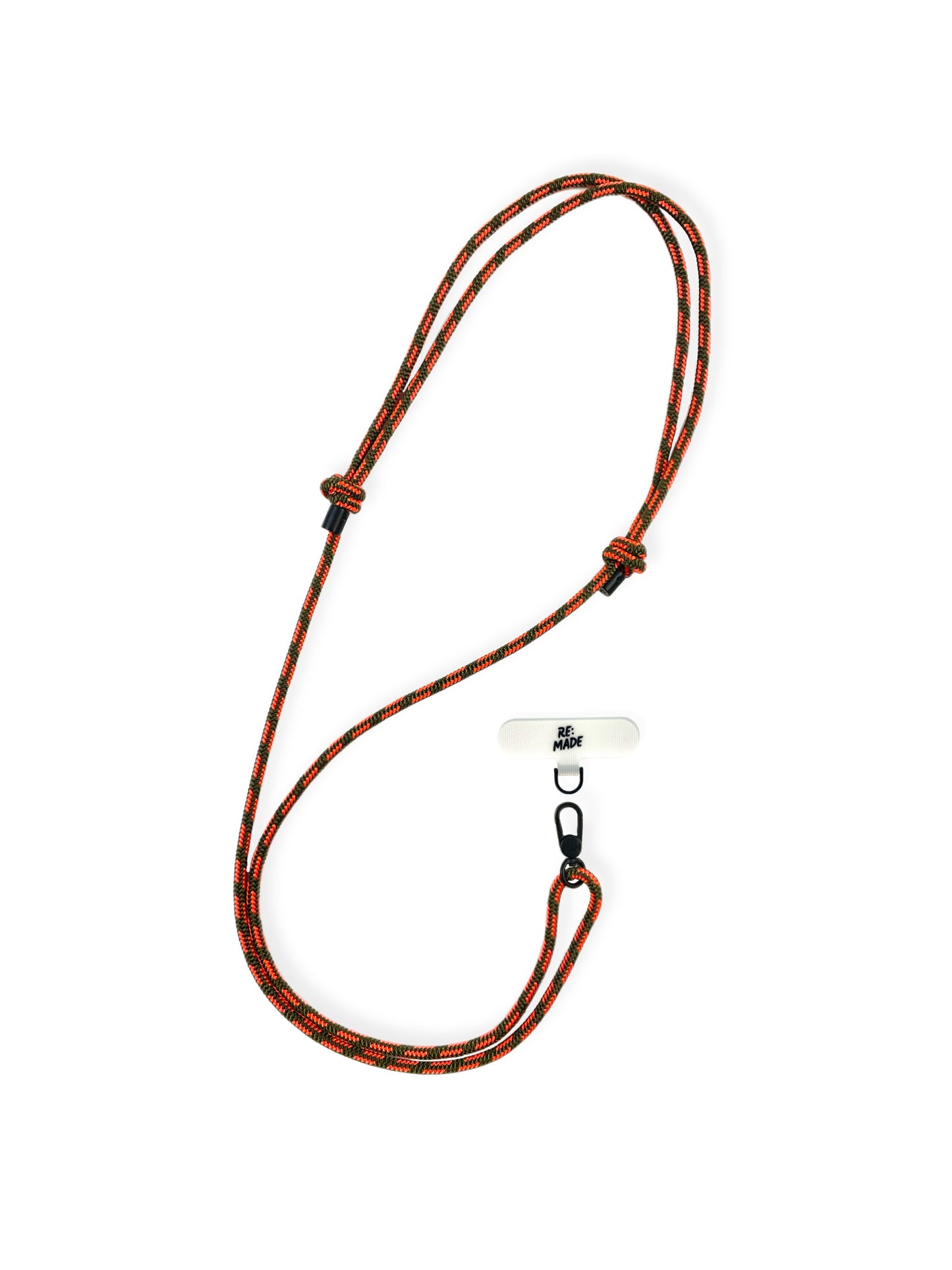 Re:Made Borrowdale Ochre Explorer Phone Sling handmade using premium Mammut climbing cord