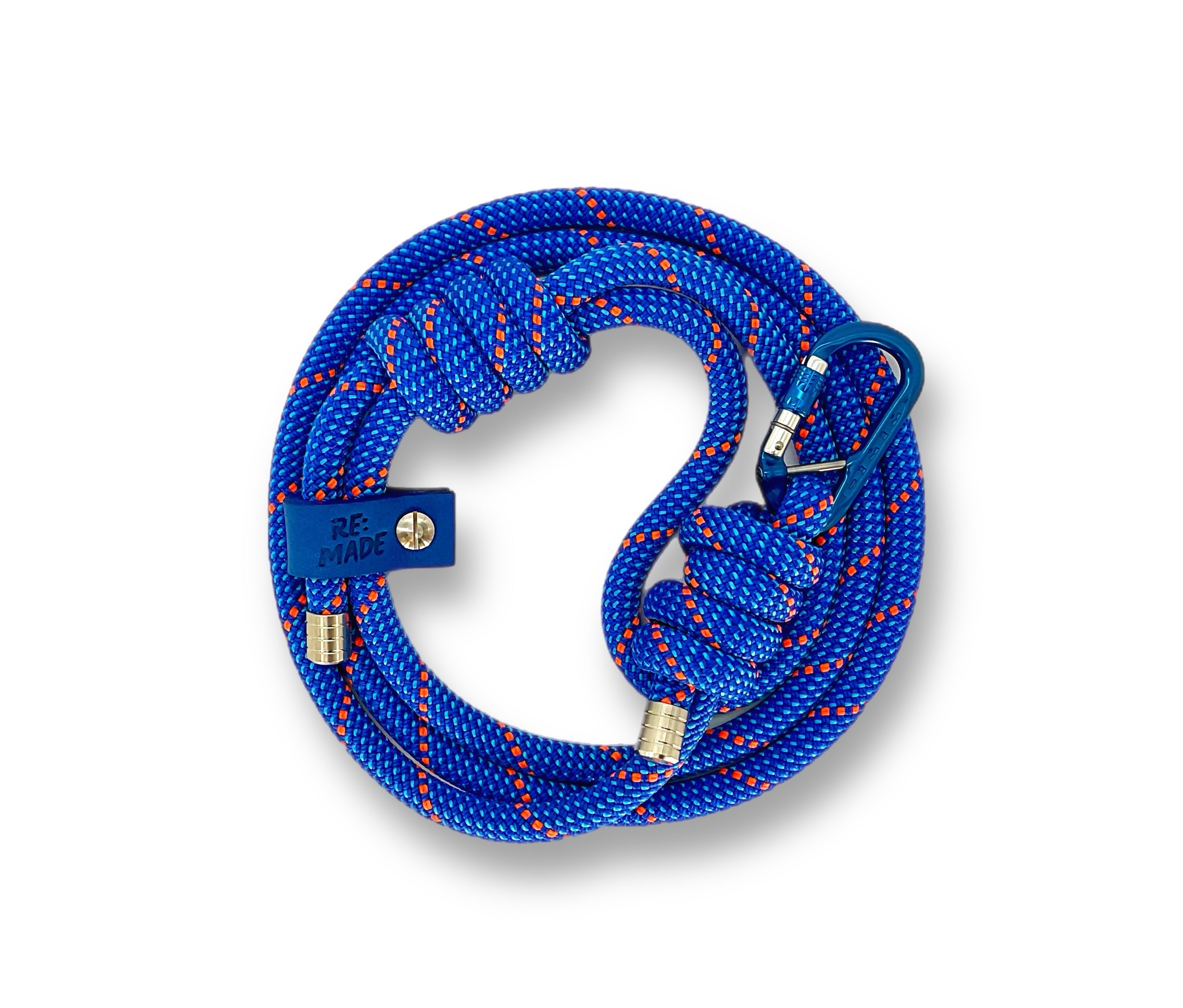 Re:Made Ocean Blue, Climbing Rope Dog Lead - Re:Made